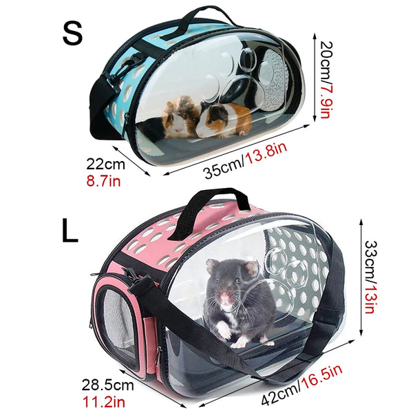 Clear View Pet Travel Bag